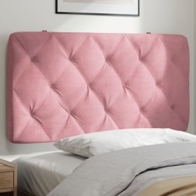 vidaXL Kopfteil-Kissen Rosa 100 cm Samt