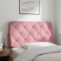 vidaXL Kopfteil-Kissen Rosa 100 cm Samt vidaXL Kopfteil-Kissen Rosa 100 cm Samt