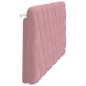 vidaXL Kopfteil-Kissen Rosa 160 cm Samt