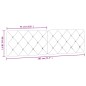 vidaXL Kopfteil-Kissen Rosa 180 cm Samt
