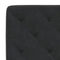 vidaXL Bettgestell mit LED-Leuchten Schwarz 140x200 cm Samt vidaXL Bettgestell mit LED-Leuchten Schwarz 140x200 cm Samt