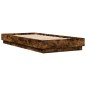 vidaXL Bettgestell Räuchereiche 100x200 cm Holzwerkstoff vidaXL Bettgestell Räuchereiche 100x200 cm Holzwerkstoff