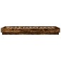 vidaXL Bettgestell Räuchereiche 100x200 cm Holzwerkstoff vidaXL Bettgestell Räuchereiche 100x200 cm Holzwerkstoff