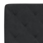 vidaXL Bettgestell mit LED-Leuchten Schwarz 180x200 cm Samt vidaXL Bettgestell mit LED-Leuchten Schwarz 180x200 cm Samt