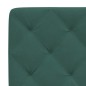 vidaXL Bettgestell mit Kopfteil Dunkelgrün 80x200 cm Samt vidaXL Bettgestell mit Kopfteil Dunkelgrün 80x200 cm Samt
