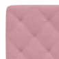 vidaXL Bettgestell mit Kopfteil Rosa 140x190 cm Samt vidaXL Bettgestell mit Kopfteil Rosa 140x190 cm Samt
