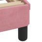 vidaXL Bettgestell mit Kopfteil Rosa 160x200 cm Samt vidaXL Bettgestell mit Kopfteil Rosa 160x200 cm Samt