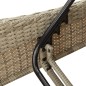 vidaXL Sonnenliege mit Auflage Hellgrau 60x205x73 cm Poly Rattan vidaXL Sonnenliege mit Auflage Hellgrau 60x205x73 cm Poly Rattan