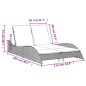 vidaXL Sonnenliege mit Auflagen Braun 114x205x73 cm Poly Rattan vidaXL Sonnenliege mit Auflagen Braun 114x205x73 cm Poly Rattan