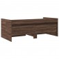 vidaXL Tagesbett Schubladen Braun Eiche-Optik 90x200 cm Holzwerkstoff vidaXL Tagesbett Schubladen Braun Eiche-Optik 90x200 cm Holzwerkstoff