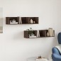 vidaXL Wandschränke 2 Stk. Eichen-Optik 75x18x16,5 cm Holzwerkstoff vidaXL Wandschränke 2 Stk. Eichen-Optik 75x18x16,5 cm Holzwerkstoff