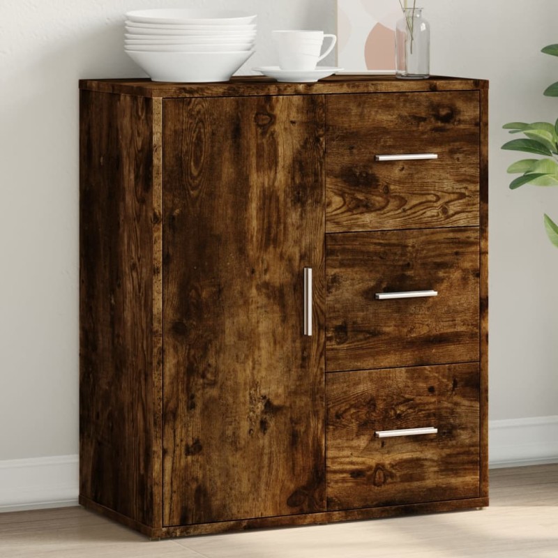vidaXL Sideboard Räuchereiche 60x31x70 cm Holzwerkstoff vidaXL Sideboard Räuchereiche 60x31x70 cm Holzwerkstoff