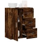 vidaXL Sideboard Räuchereiche 60x31x70 cm Holzwerkstoff vidaXL Sideboard Räuchereiche 60x31x70 cm Holzwerkstoff
