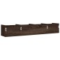 vidaXL Wandschränke 2 Stk. Braun Eichen-Optik 99x18x16,5 cm vidaXL Wandschränke 2 Stk. Braun Eichen-Optik 99x18x16,5 cm