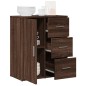 vidaXL Sideboard Braun Eiche-Optik 60x31x70 cm Holzwerkstoff vidaXL Sideboard Braun Eiche-Optik 60x31x70 cm Holzwerkstoff