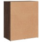 vidaXL Sideboard Braun Eiche-Optik 60x31x70 cm Holzwerkstoff vidaXL Sideboard Braun Eiche-Optik 60x31x70 cm Holzwerkstoff