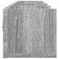 vidaXL Wandschränke 2 Stk. Grau Sonoma 99x18x16,5 cm Holzwerkstoff vidaXL Wandschränke 2 Stk. Grau Sonoma 99x18x16,5 cm Holzwerkstoff