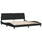 vidaXL Bettgestell mit Kopfteil Schwarz 200x200 cm Samt vidaXL Bettgestell mit Kopfteil Schwarz 200x200 cm Samt