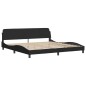 vidaXL Bettgestell mit Kopfteil Schwarz 200x200 cm Samt vidaXL Bettgestell mit Kopfteil Schwarz 200x200 cm Samt