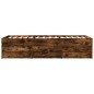 vidaXL Tagesbett mit Schubladen Räuchereiche 90x200 cm Holzwerkstoff vidaXL Tagesbett mit Schubladen Räuchereiche 90x200 cm Holzwerkstoff