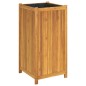 vidaXL Pflanzkübel mit Einlage 50x50x100 cm Massivholz Akazie vidaXL Pflanzkübel mit Einlage 50x50x100 cm Massivholz Akazie