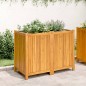 vidaXL Pflanzkübel mit Einlage 100x50x75 cm Massivholz Akazie vidaXL Pflanzkübel mit Einlage 100x50x75 cm Massivholz Akazie