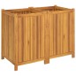 vidaXL Pflanzkübel mit Einlage 100x50x75 cm Massivholz Akazie vidaXL Pflanzkübel mit Einlage 100x50x75 cm Massivholz Akazie