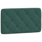 vidaXL Bett mit Matratze Dunkelgrün 80x200 cm Samt vidaXL Bett mit Matratze Dunkelgrün 80x200 cm Samt