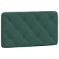 vidaXL Bett mit Matratze Dunkelgrün 90x190 cm Samt vidaXL Bett mit Matratze Dunkelgrün 90x190 cm Samt