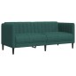 vidaXL Sofa 2-Sitzer Dunkelgrün Stoff vidaXL Sofa 2-Sitzer Dunkelgrün Stoff