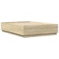 vidaXL Bettgestell Sonoma-Eiche 120x200 cm Holzwerkstoff vidaXL Bettgestell Sonoma-Eiche 120x200 cm Holzwerkstoff