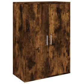 vidaXL Sideboard Räuchereiche 60x31x84 cm Holzwerkstoff