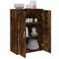vidaXL Sideboard Räuchereiche 60x31x84 cm Holzwerkstoff vidaXL Sideboard Räuchereiche 60x31x84 cm Holzwerkstoff