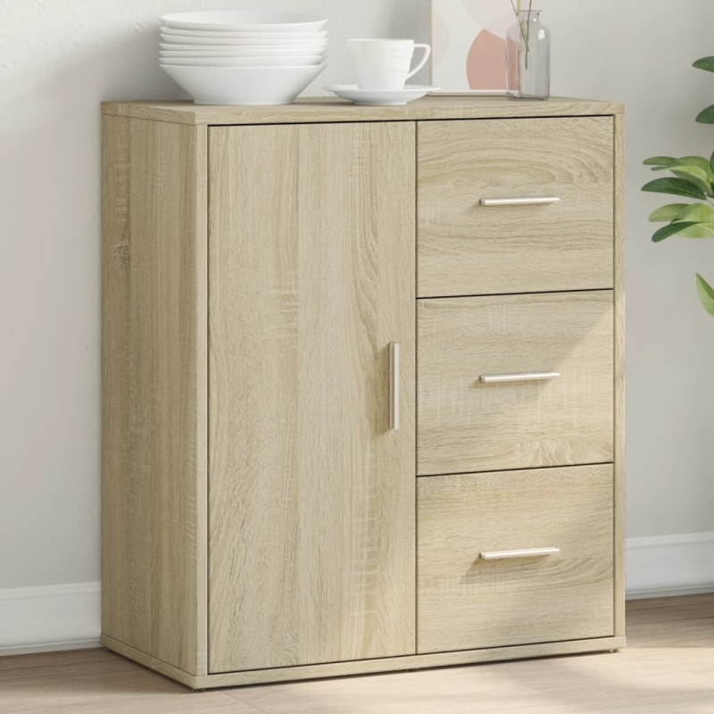 vidaXL Sideboard Sonoma-Eiche 60x31x70 cm Holzwerkstoff vidaXL Sideboard Sonoma-Eiche 60x31x70 cm Holzwerkstoff