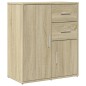 vidaXL Sideboard Sonoma-Eiche 60x31x70 cm Holzwerkstoff vidaXL Sideboard Sonoma-Eiche 60x31x70 cm Holzwerkstoff