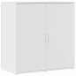 vidaXL Sideboard Weiß 79x38x80 cm Holzwerkstoff vidaXL Sideboard Weiß 79x38x80 cm Holzwerkstoff
