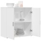 vidaXL Sideboard Weiß 79x38x80 cm Holzwerkstoff vidaXL Sideboard Weiß 79x38x80 cm Holzwerkstoff