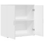 vidaXL Sideboard Weiß 79x38x80 cm Holzwerkstoff vidaXL Sideboard Weiß 79x38x80 cm Holzwerkstoff