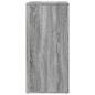 vidaXL Sideboard Grau Sonoma 79x38x80 cm Holzwerkstoff vidaXL Sideboard Grau Sonoma 79x38x80 cm Holzwerkstoff