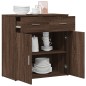 vidaXL Sideboard Braun Eichen-Optik 79x38x80 cm Holzwerkstoff vidaXL Sideboard Braun Eichen-Optik 79x38x80 cm Holzwerkstoff