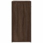 vidaXL Sideboard Braun Eichen-Optik 79x38x80 cm Holzwerkstoff vidaXL Sideboard Braun Eichen-Optik 79x38x80 cm Holzwerkstoff