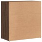 vidaXL Sideboard Braun Eichen-Optik 79x38x80 cm Holzwerkstoff vidaXL Sideboard Braun Eichen-Optik 79x38x80 cm Holzwerkstoff