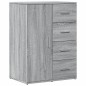 vidaXL Sideboard Grau Sonoma 59x39x80 cm Holzwerkstoff vidaXL Sideboard Grau Sonoma 59x39x80 cm Holzwerkstoff