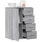 vidaXL Sideboard Grau Sonoma 59x39x80 cm Holzwerkstoff vidaXL Sideboard Grau Sonoma 59x39x80 cm Holzwerkstoff
