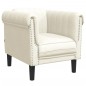 vidaXL 3-tlg. Sofagarnitur Creme Samt vidaXL 3-tlg. Sofagarnitur Creme Samt