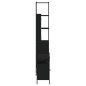 vidaXL 3-tlg. Badmöbel-Set Schwarz Holzwerkstoff vidaXL 3-tlg. Badmöbel-Set Schwarz Holzwerkstoff