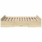 vidaXL Bettgestell mit Schubladen Sonoma-Eiche 135x190cm Holzwerkstoff vidaXL Bettgestell mit Schubladen Sonoma-Eiche 135x190cm Holzwerkstoff