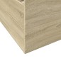 vidaXL Bettgestell mit Schubladen Sonoma-Eiche 135x190cm Holzwerkstoff vidaXL Bettgestell mit Schubladen Sonoma-Eiche 135x190cm Holzwerkstoff