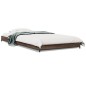 vidaXL Bettgestell Braun Eichen-Optik 75x190 cm Holzwerkstoff Metall vidaXL Bettgestell Braun Eichen-Optik 75x190 cm Holzwerkstoff Metall