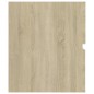 Badmöbel-Set Sonoma-Eiche Holzwerkstoff Badmöbel-Set Sonoma-Eiche Holzwerkstoff